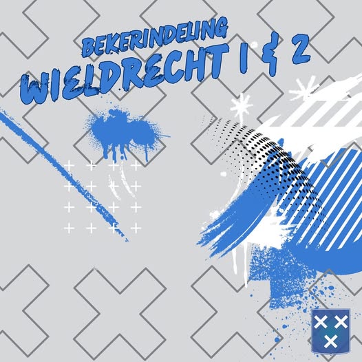 Bekerindeling voor het 1e en 2e bekend