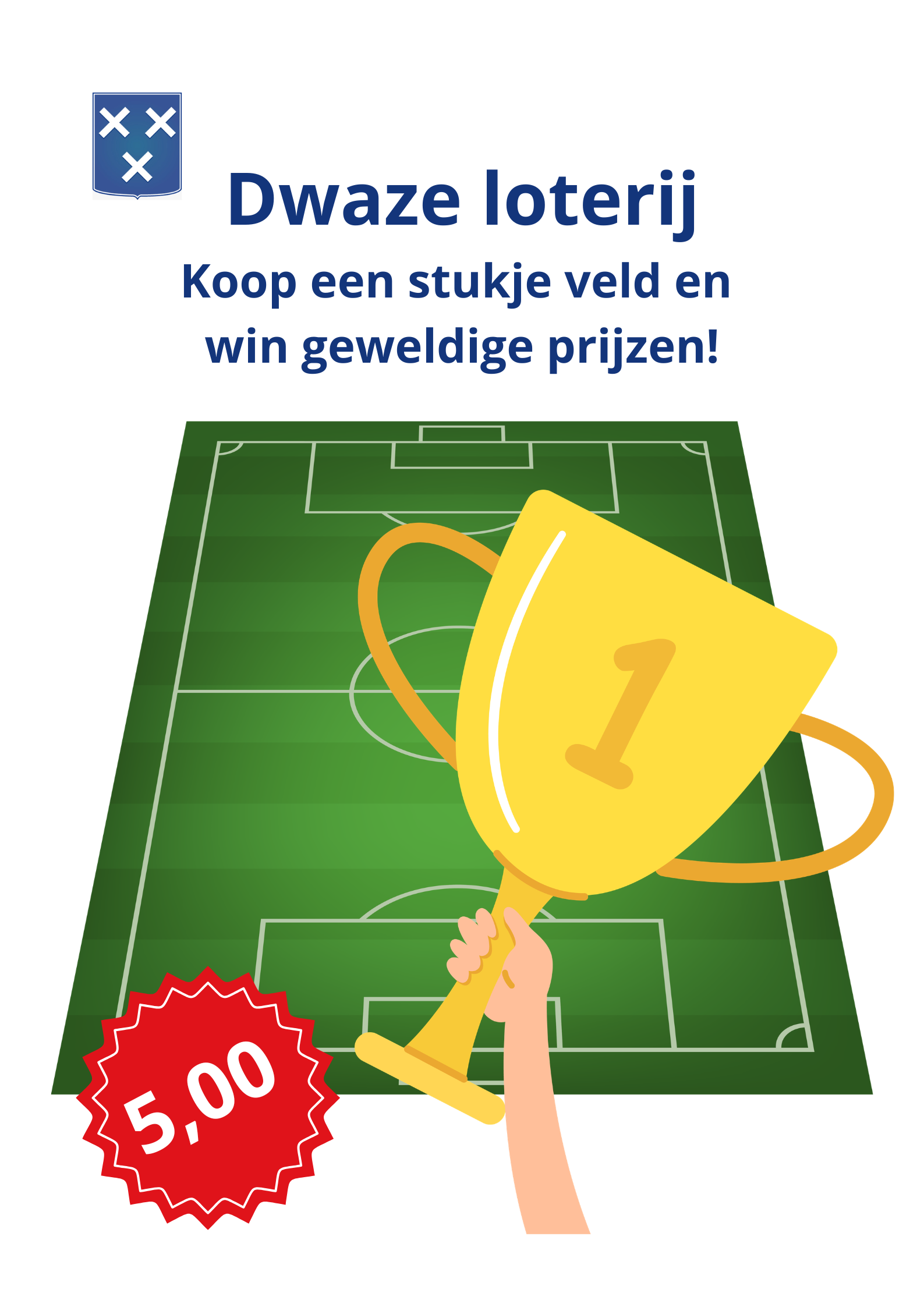 Claim jouw prijs van de dwaze loterij!