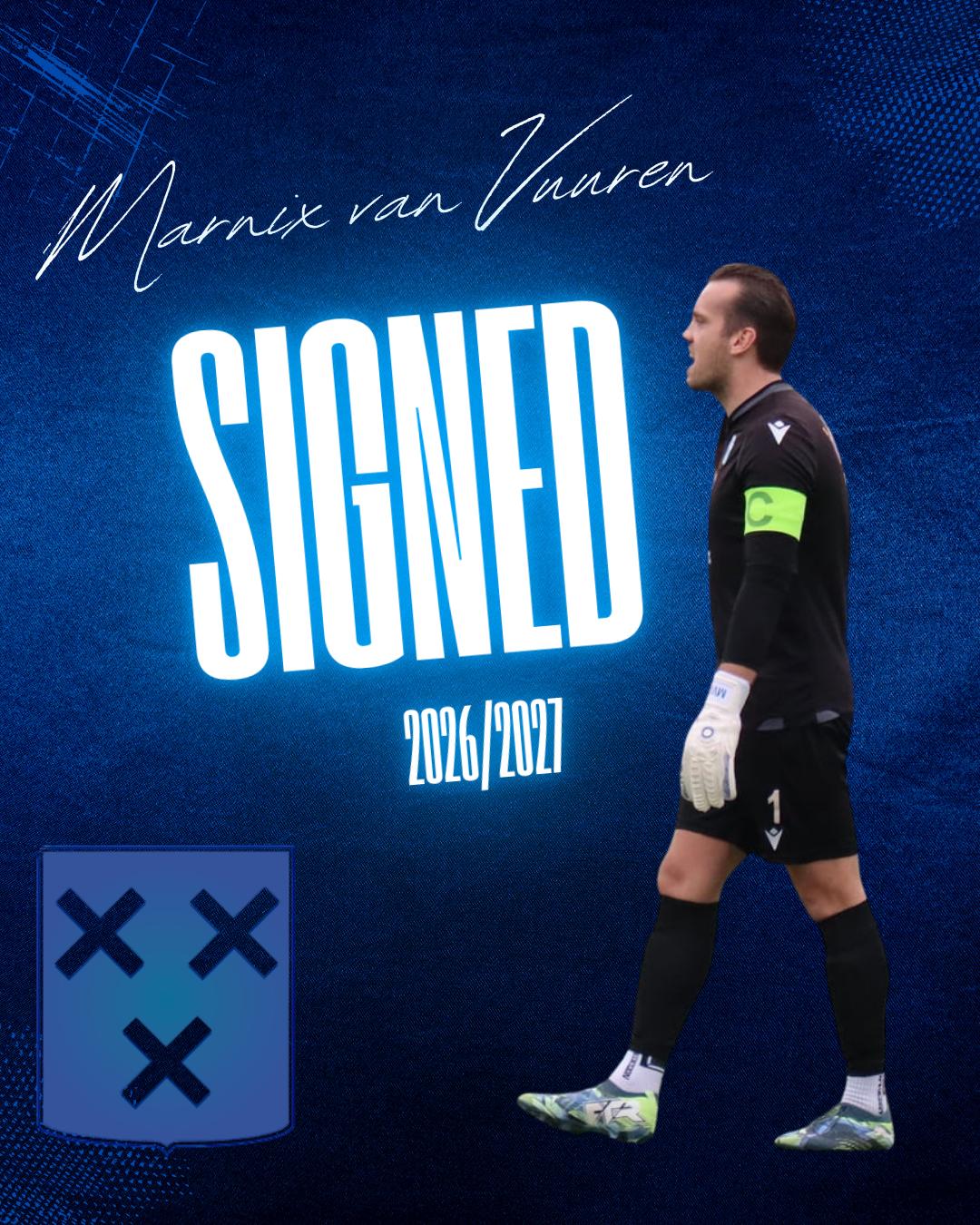 Marnix van Vuuren blijft!