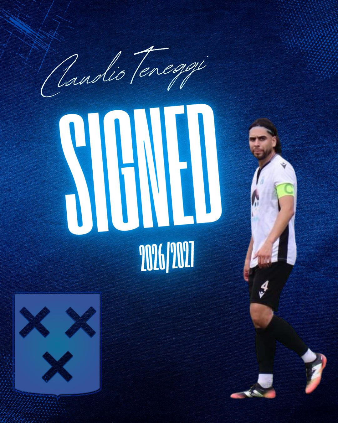 Aanvoerder Claudio Teneggi blijft Wieldrecht trouw!