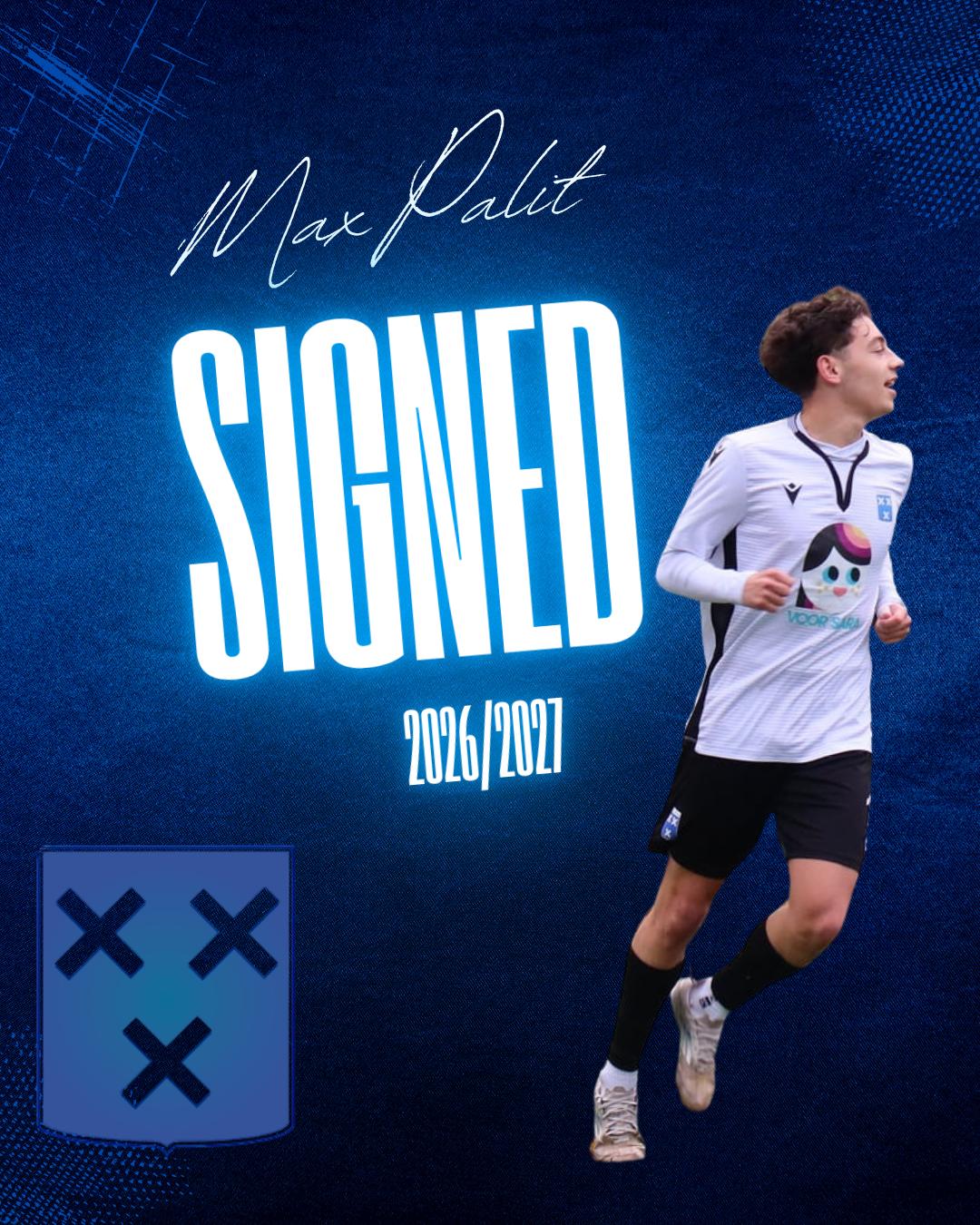 Goed nieuws! Ook Max Palit blijft!