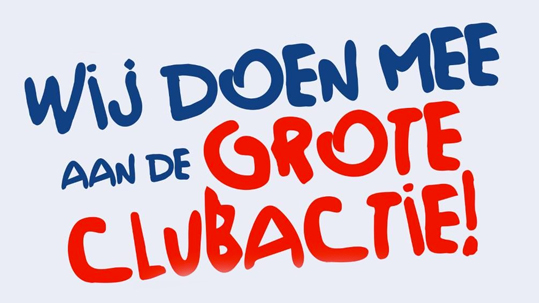 Grote Clubactie start morgen!